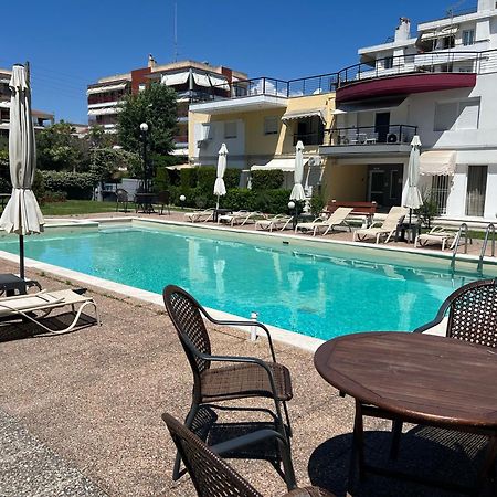 Damian'S Cozy Pool Apartment Peraía Exterior foto